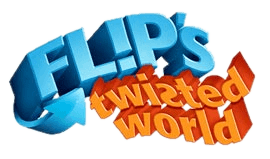 Flip's Twisted World title screen for Wii